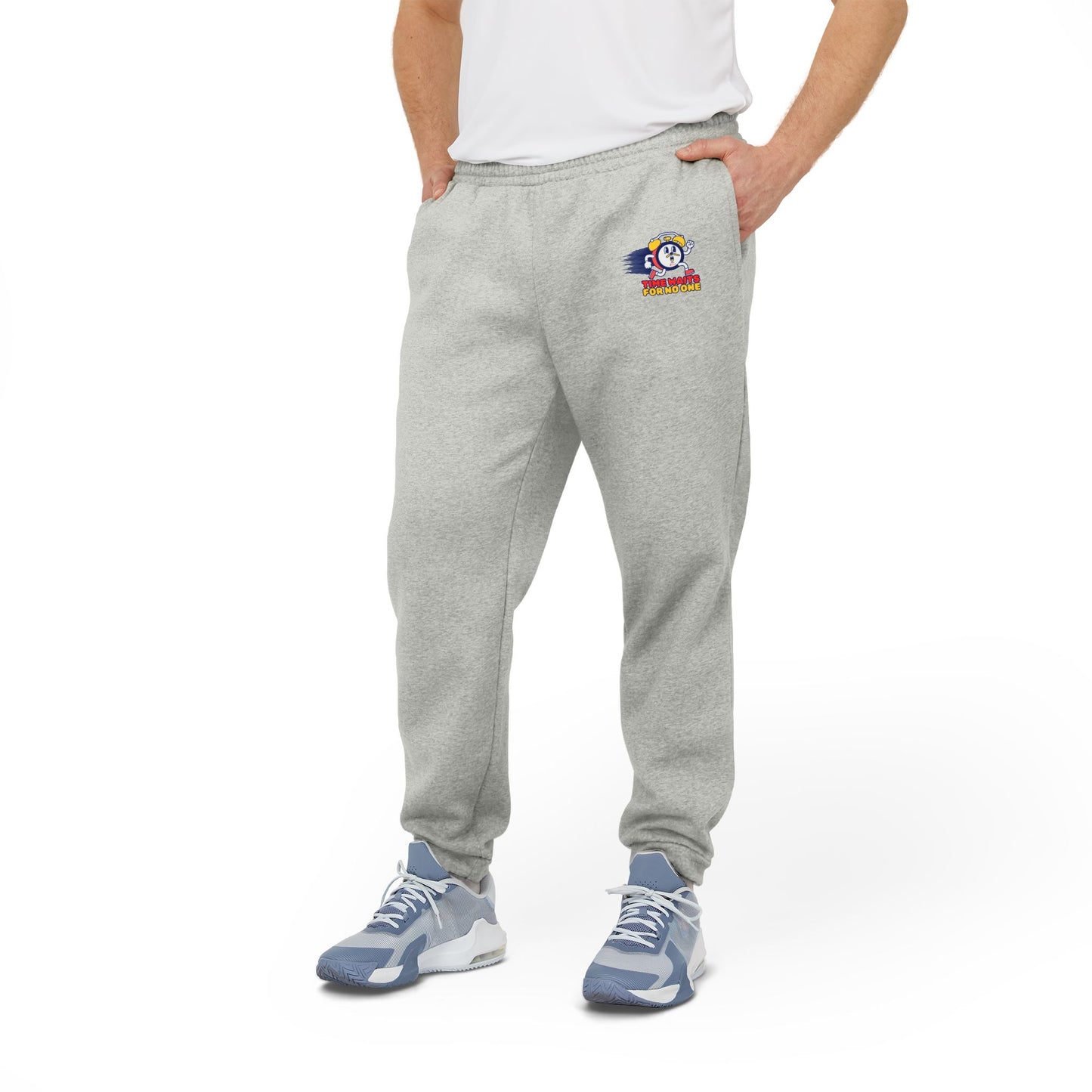 Time waits for no one adidas Unisex Fleece Joggers