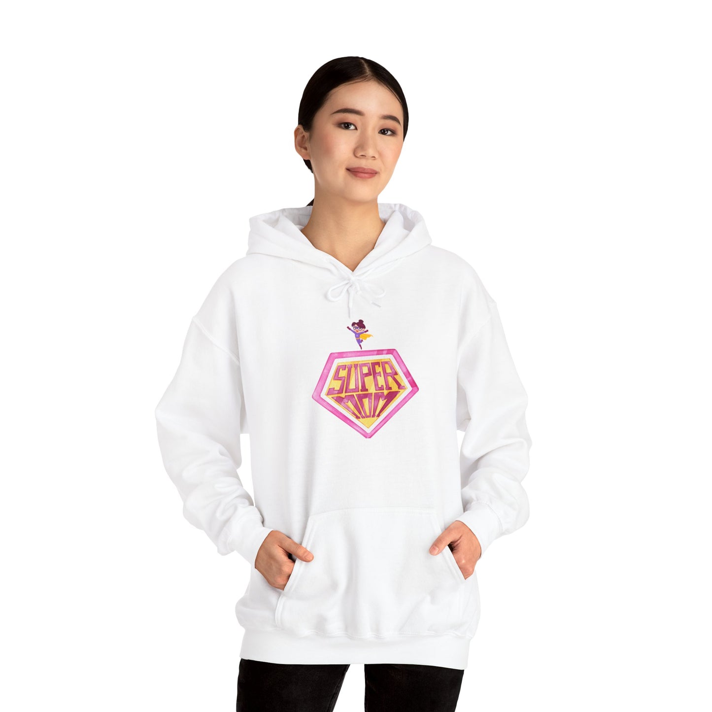 Super Vibe Unisex Hoodie | Cozy Sweatshirt, Gift for Friends, Casual Wear, Graphic Hoodie, Warm Layer