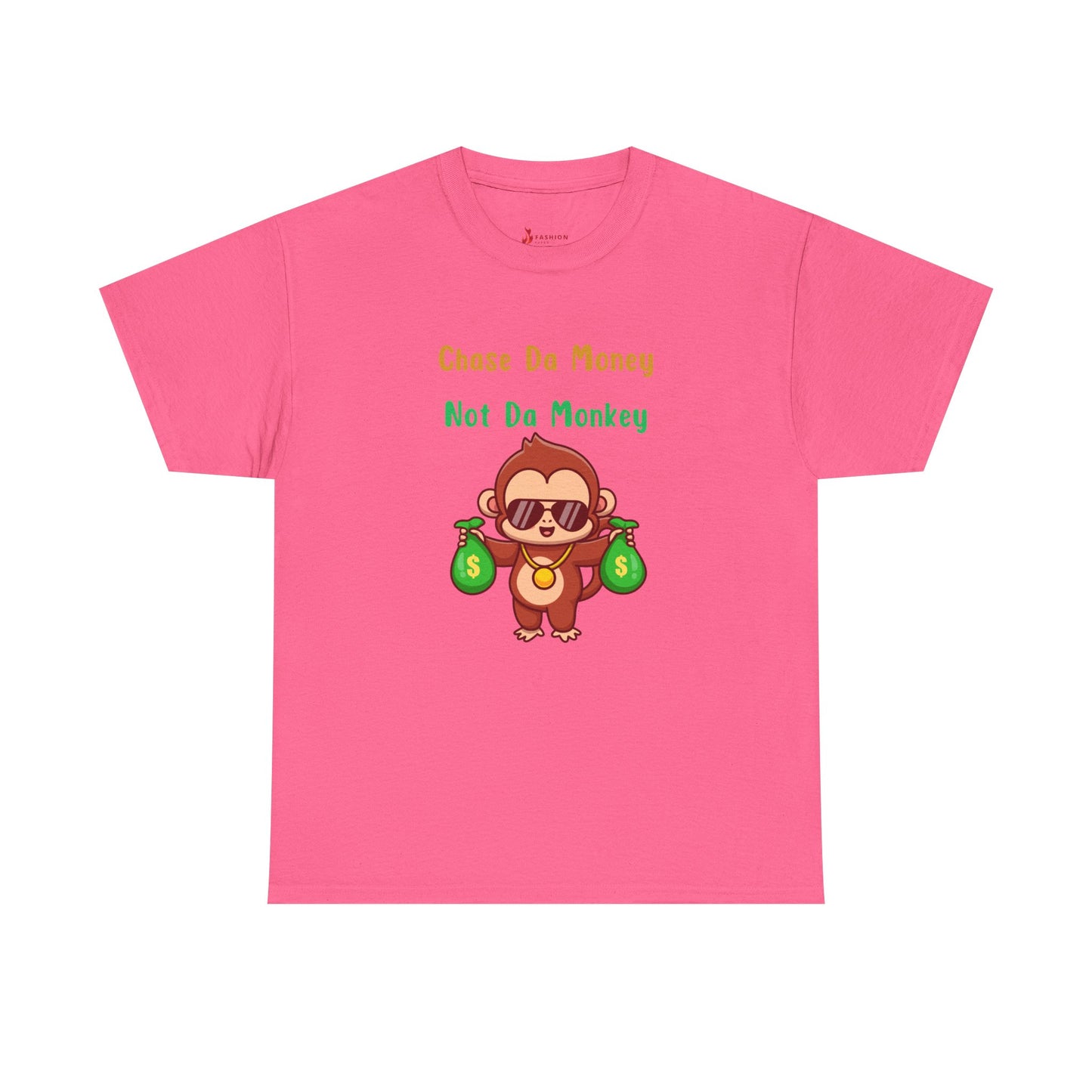 Chase Da Money Unisex Heavy Cotton Tee - Fun & Playful Graphic Shirt