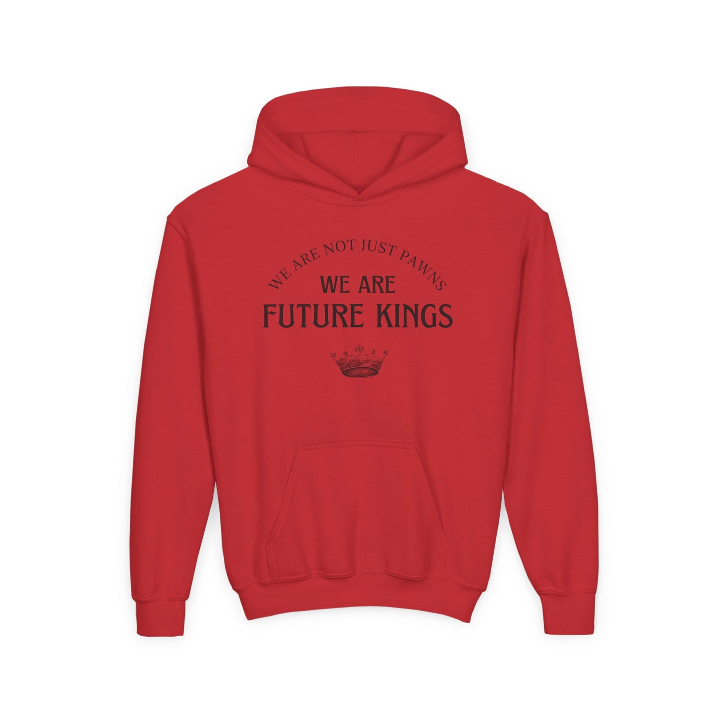 Future Kings Youth Hoodie - Empowering Sweatshirt for Young Leaders, Perfect for Birthdays, Casual Wear, Gifts, and Celebrations