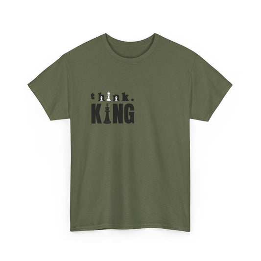 Think king Inspirational Faith & Empowerment Tee, Faith T-Shirt, Christian Apparel, Motivational Gift, Casual Wear, Youth Empowerment