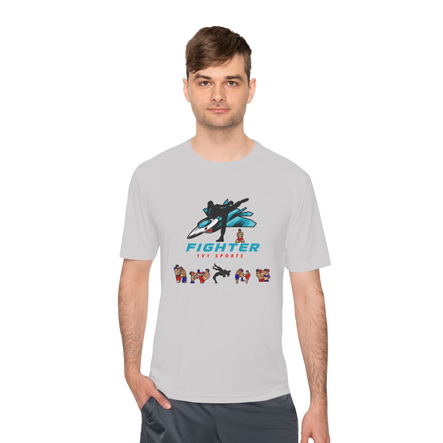 Fighters 1v1 sports active T-shirt