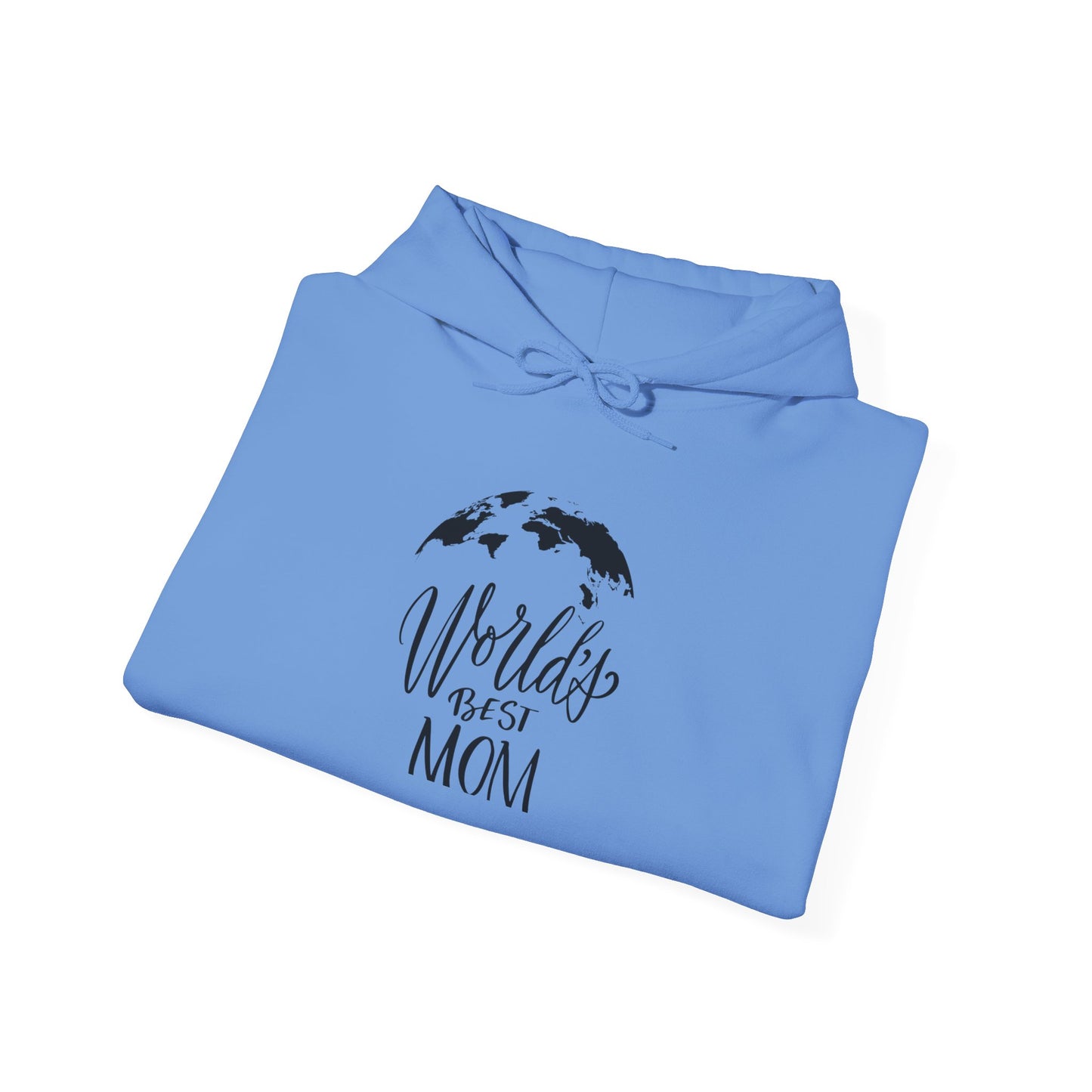 World's Best Mom Hoodie - Cozy Gift for Mother's Day, Birthdays, Family Gatherings, Casual Wear, Comfy Sweatshirt