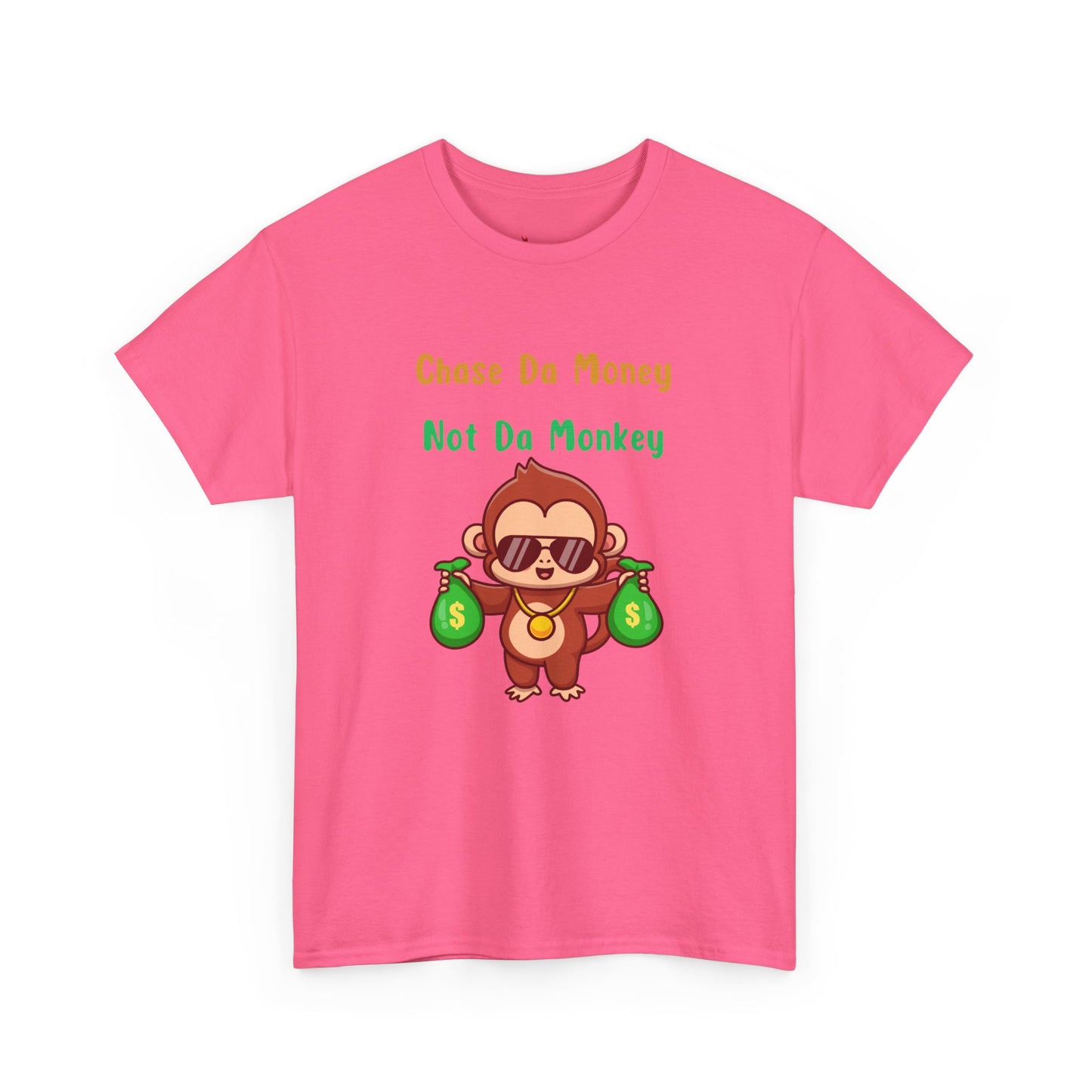 Chase Da Money Unisex Heavy Cotton Tee - Fun & Playful Graphic Shirt