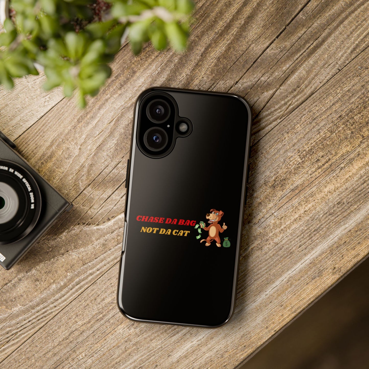 Chase Da Bag Phone Case - Tough Cases for Stylish Protection, Cute Accessories, Gift for Him/Her, Trendy Tech Decor, Fun Phone Accessories