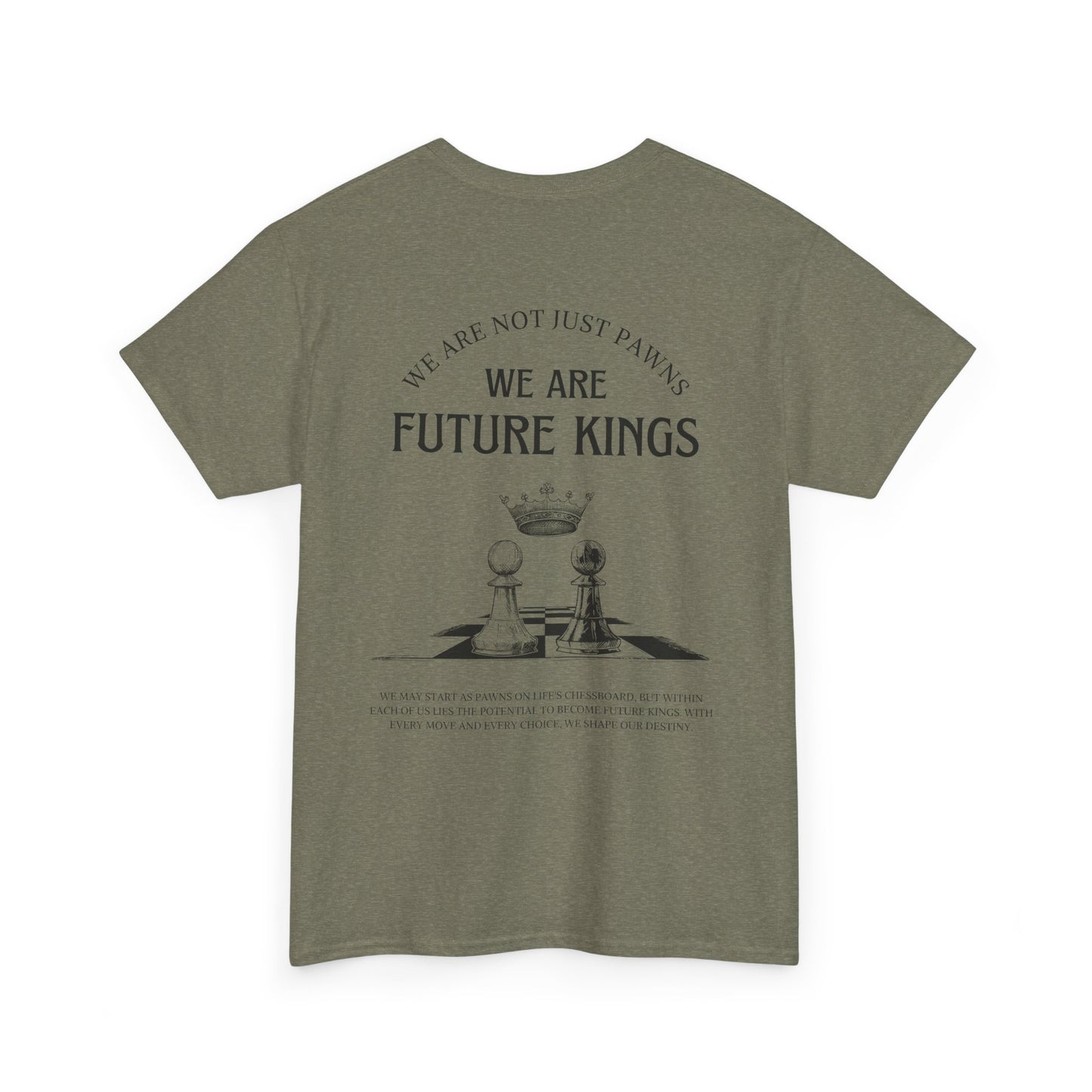 Think king Inspirational Faith & Empowerment Tee, Faith T-Shirt, Christian Apparel, Motivational Gift, Casual Wear, Youth Empowerment