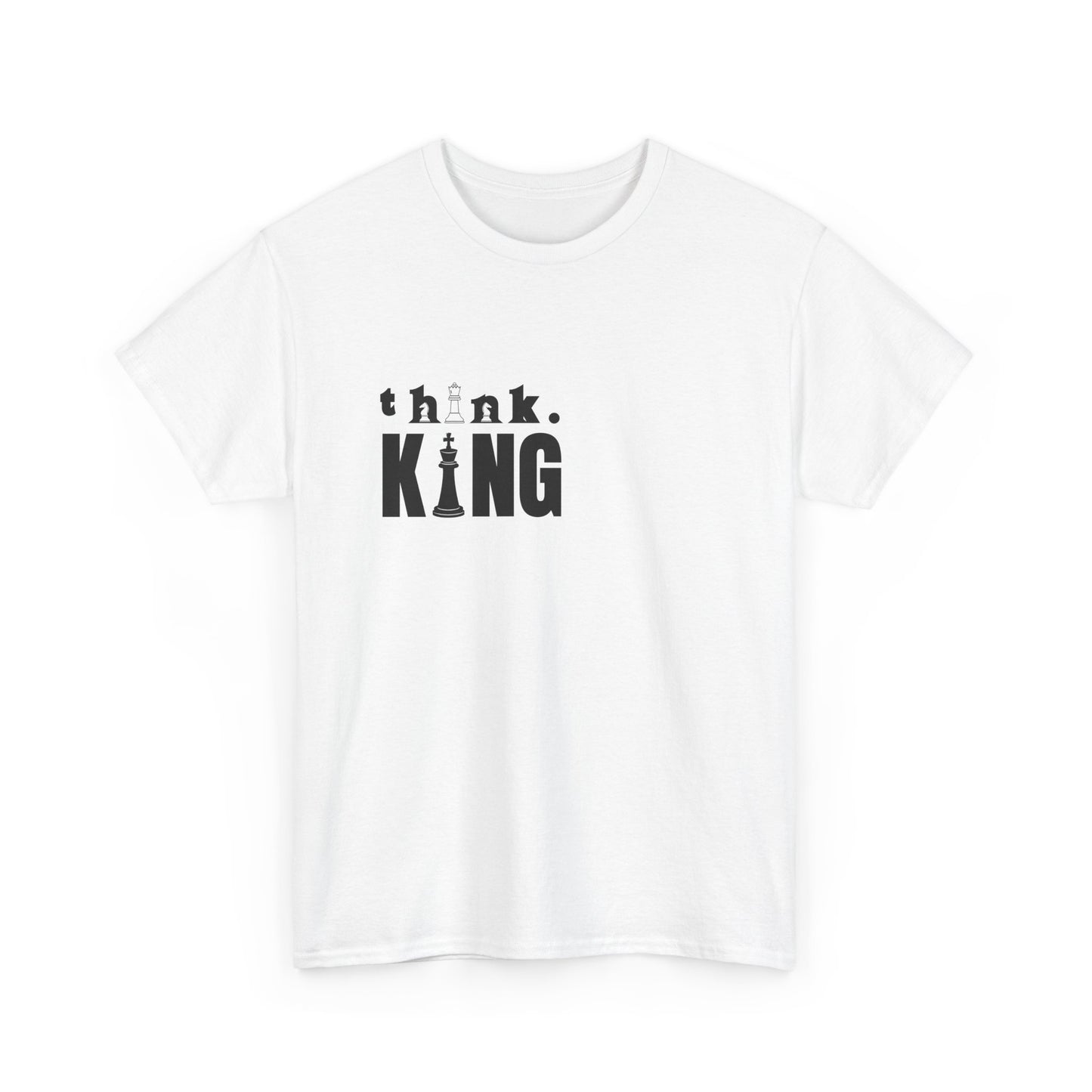 Think king Inspirational Faith & Empowerment Tee, Faith T-Shirt, Christian Apparel, Motivational Gift, Casual Wear, Youth Empowerment