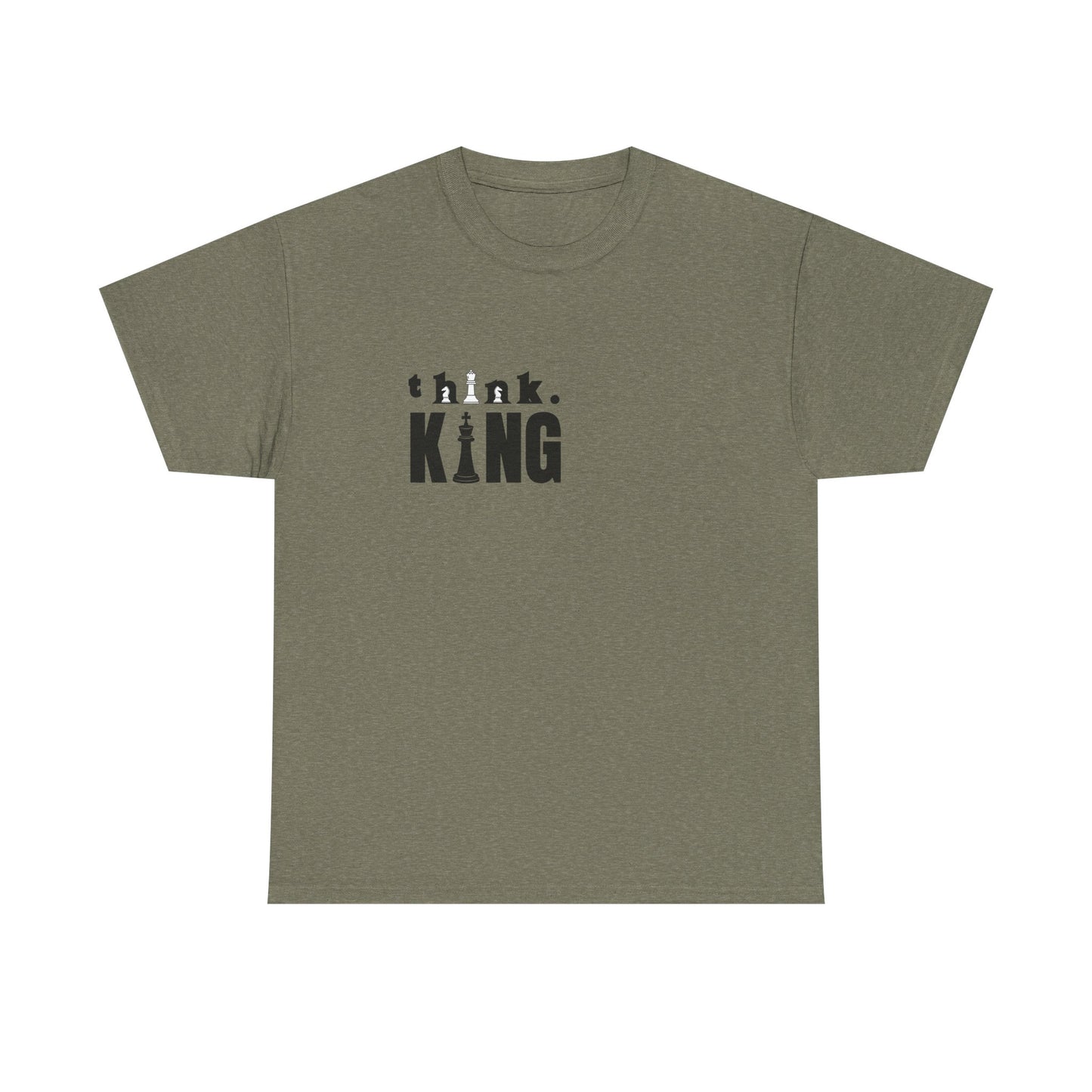 Think king Inspirational Faith & Empowerment Tee, Faith T-Shirt, Christian Apparel, Motivational Gift, Casual Wear, Youth Empowerment