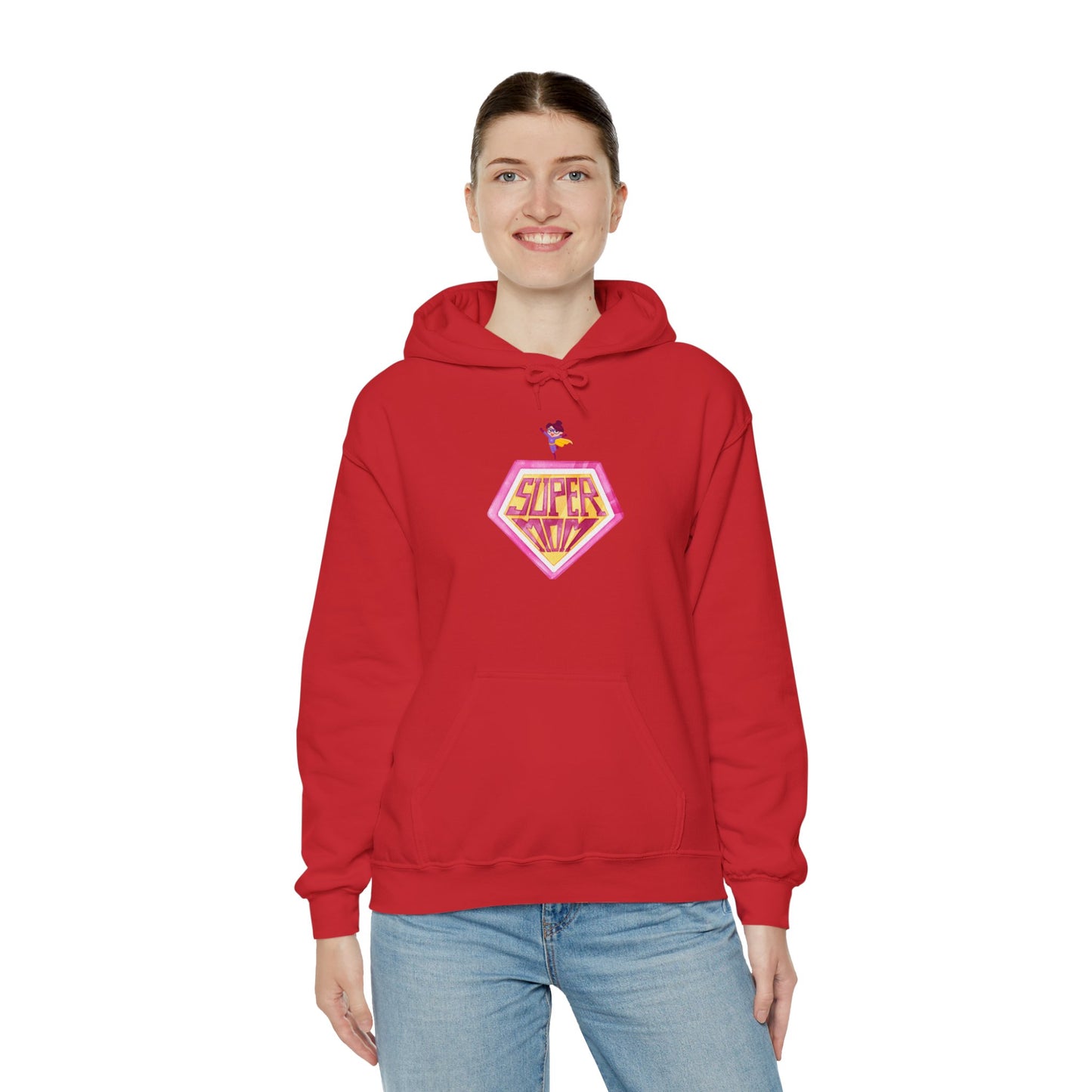 Super Vibe Unisex Hoodie | Cozy Sweatshirt, Gift for Friends, Casual Wear, Graphic Hoodie, Warm Layer