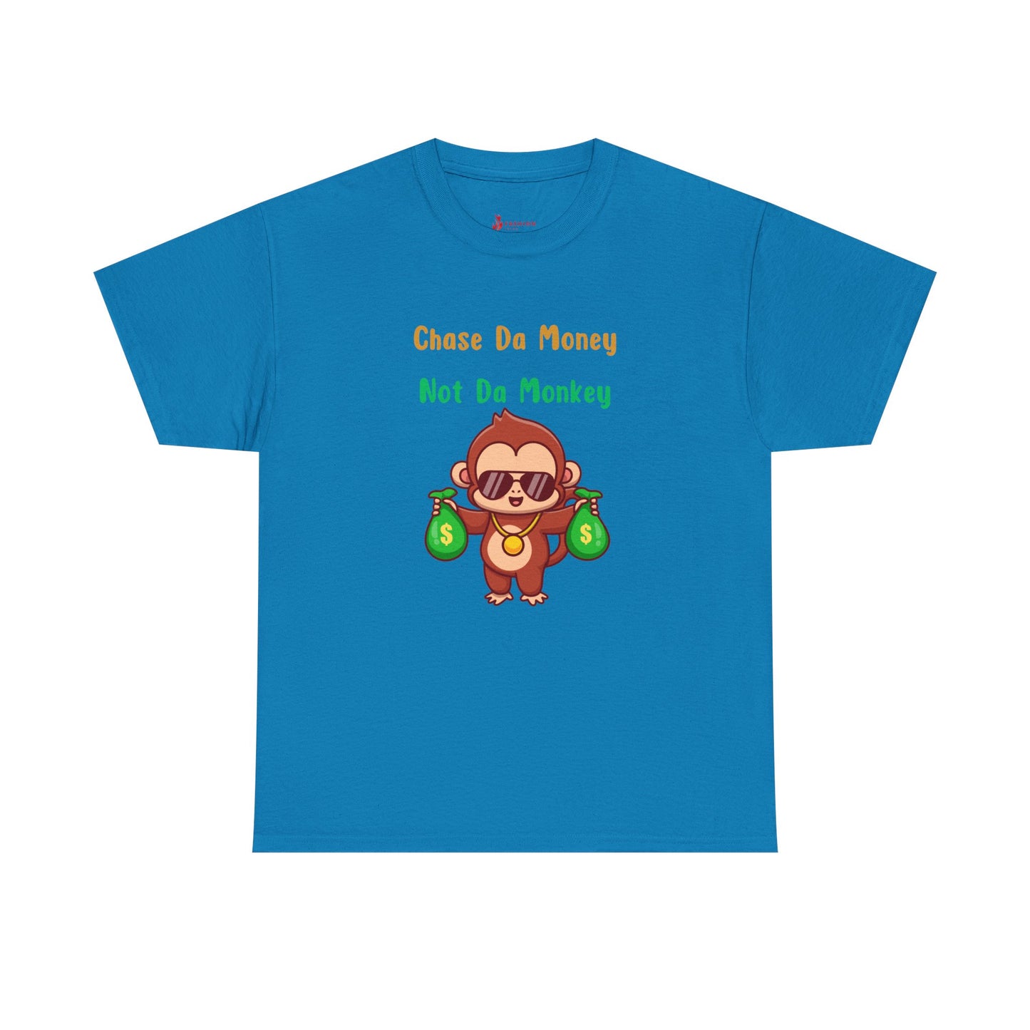 Chase Da Money Unisex Heavy Cotton Tee - Fun & Playful Graphic Shirt