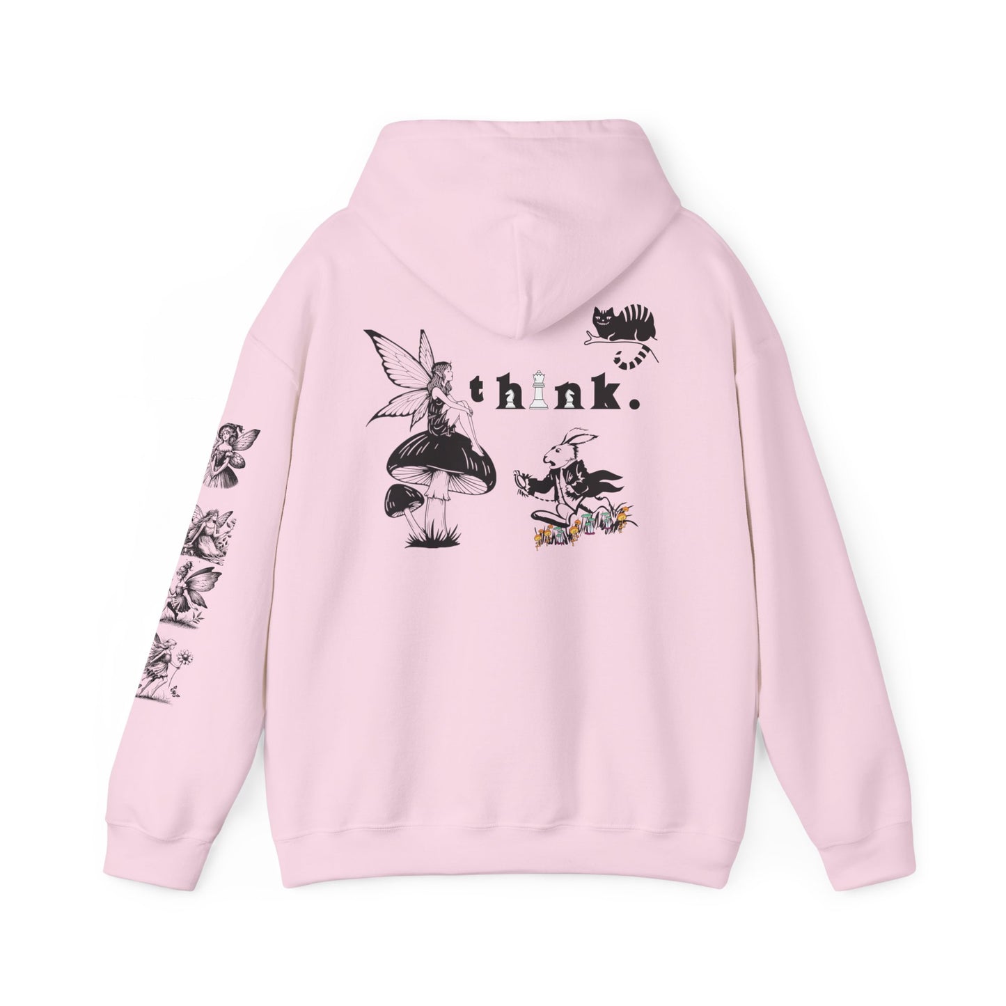 Fairy-Inspired Unisex Hoodie - Cozy Fantasy Sweatshirt, Gift for Dreamers, Magical Apparel for Festivals, Artsy Halloween Wear