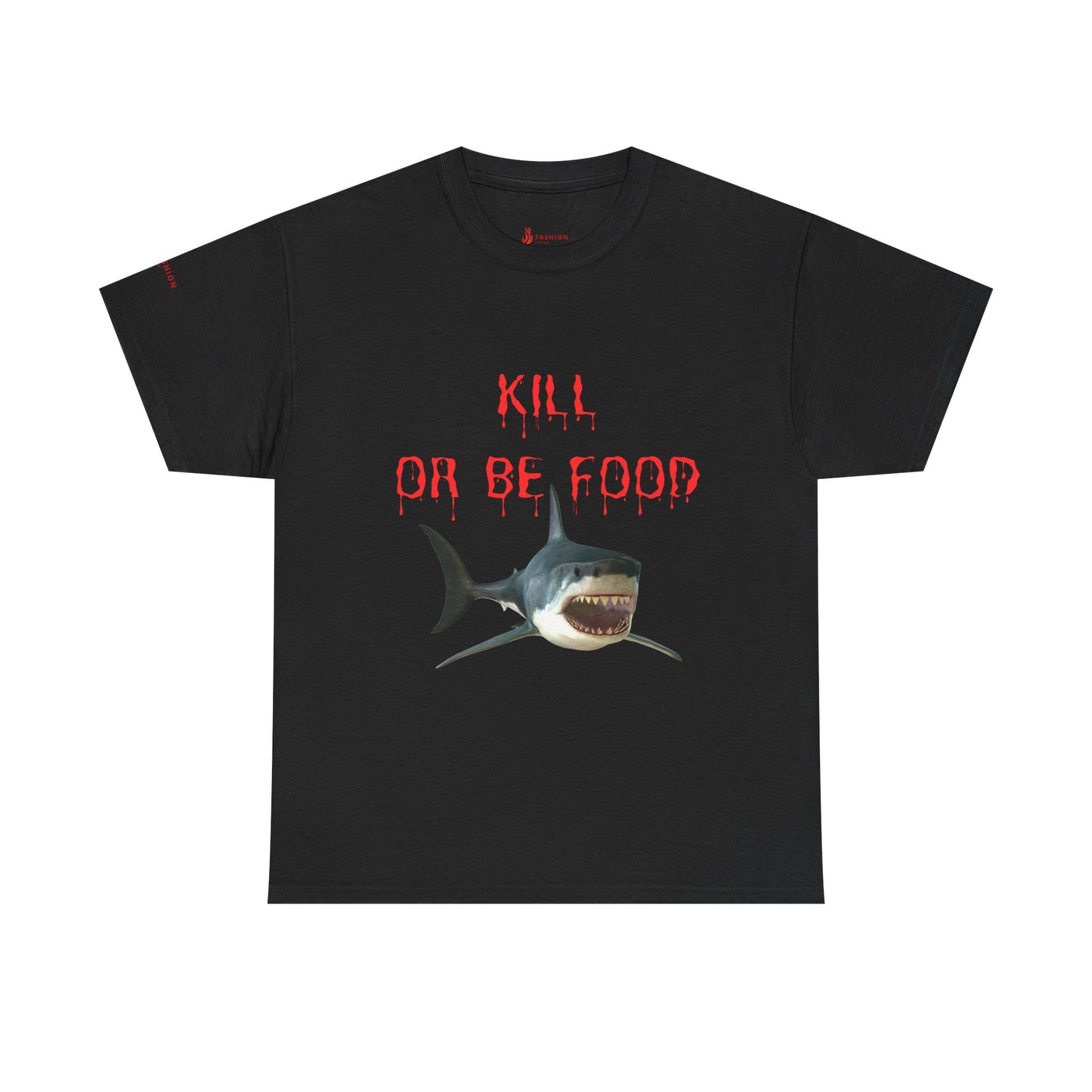 Shark 'Kill Or Be Food' Graphic Tee