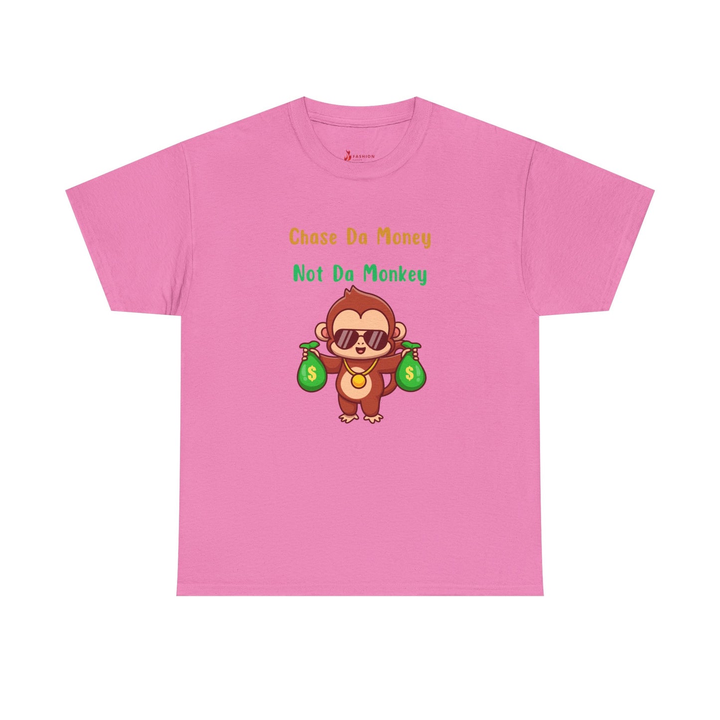 Chase Da Money Unisex Heavy Cotton Tee - Fun & Playful Graphic Shirt