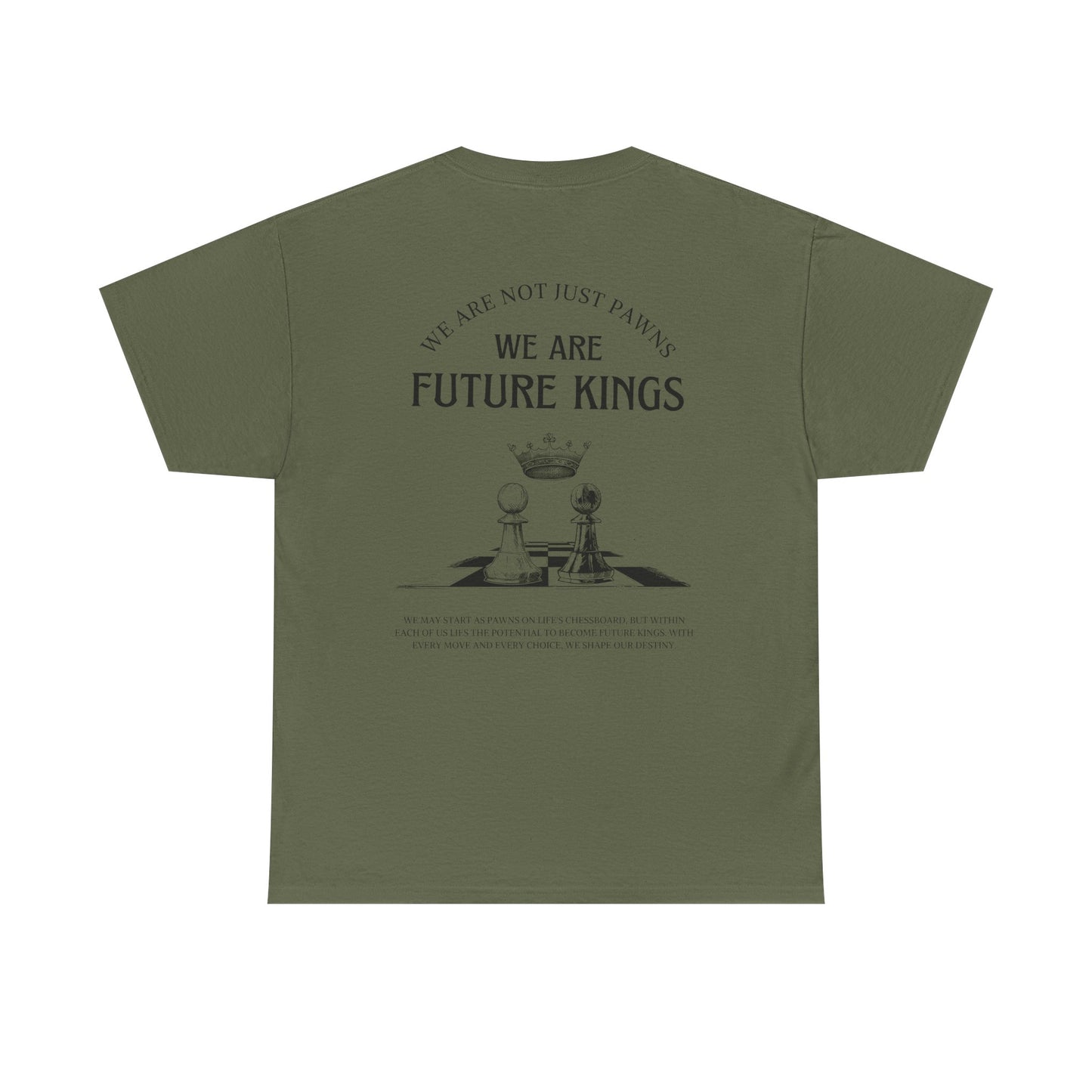 Think king Inspirational Faith & Empowerment Tee, Faith T-Shirt, Christian Apparel, Motivational Gift, Casual Wear, Youth Empowerment