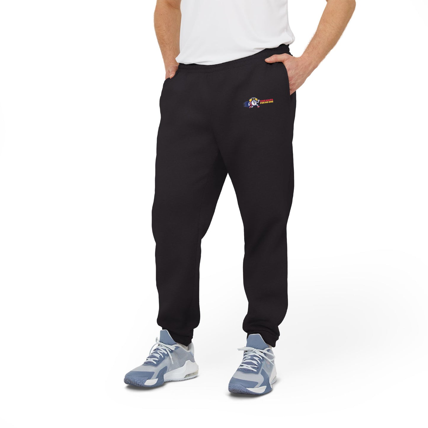 Time waits for no one Cozy Unisex Fleece Joggers, Comfortable Sweatpants for Leisure, Athletic Wear, Casual Outfits, Perfect for Lounging & Gift
