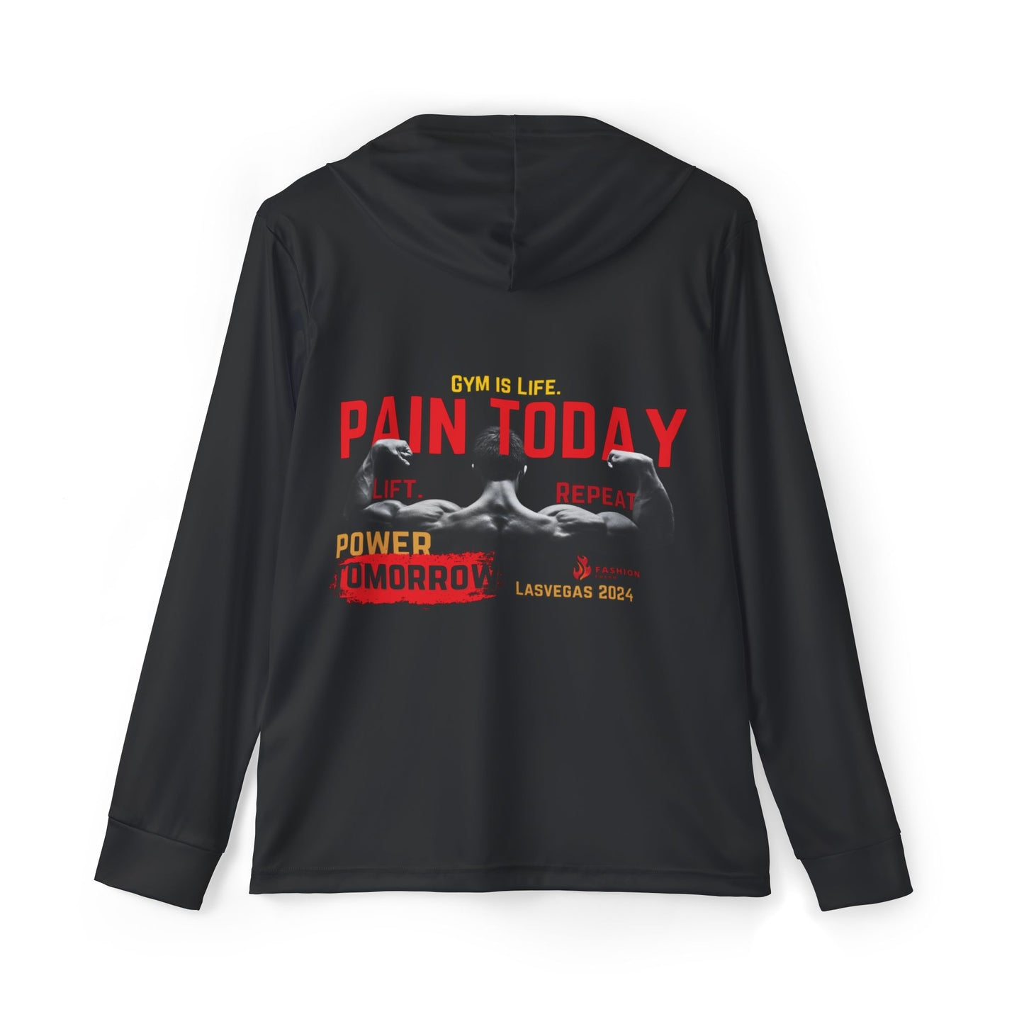 Men's Gym Warmup Hoodie - Train to Be Fit | Sports Hoodie, Fitness Wear, Workout Apparel, Activewear, Gym Gear, Motivation Gear