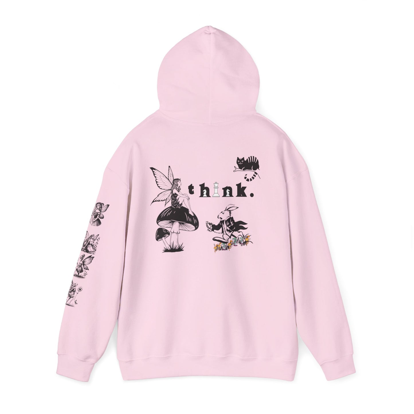 Fairy-Inspired Unisex Hoodie - Cozy Fantasy Sweatshirt, Gift for Dreamers, Magical Apparel for Festivals, Artsy Halloween Wear