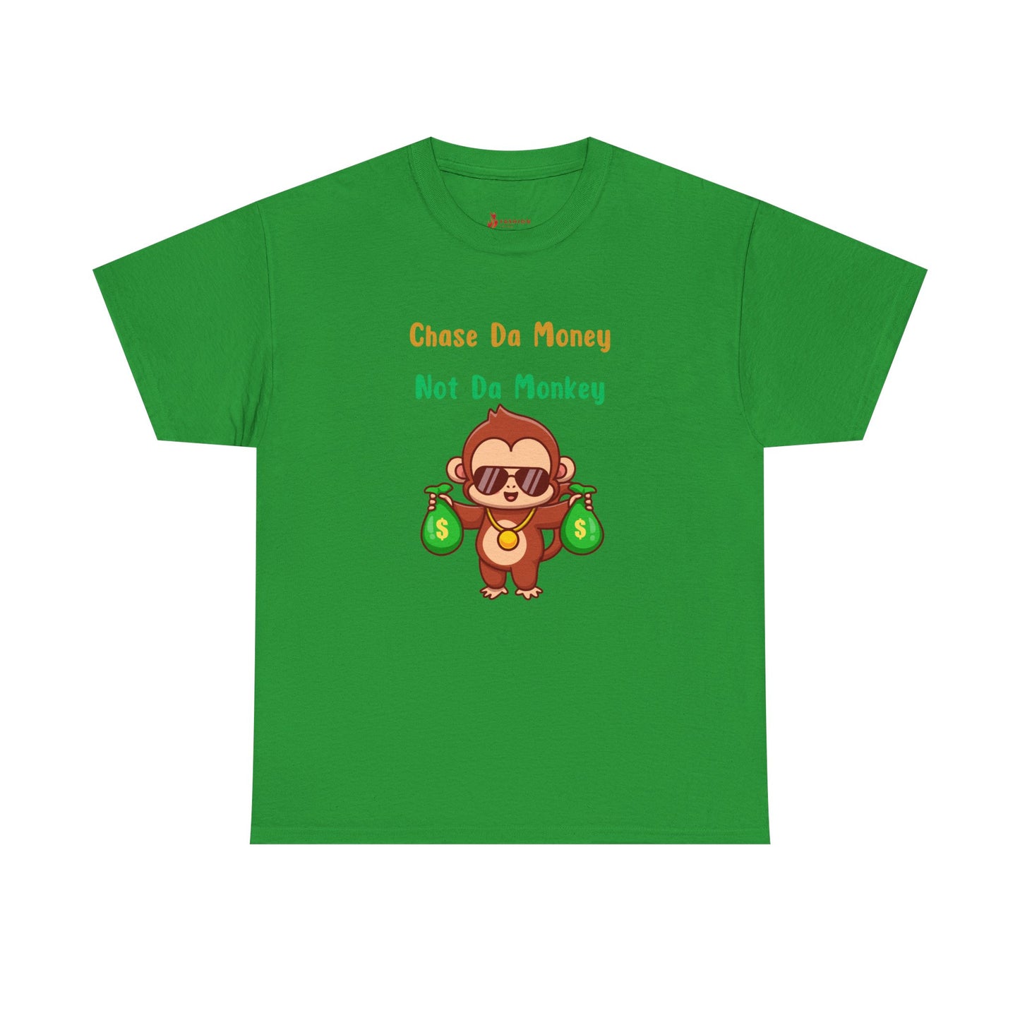 Chase Da Money Unisex Heavy Cotton Tee - Fun & Playful Graphic Shirt