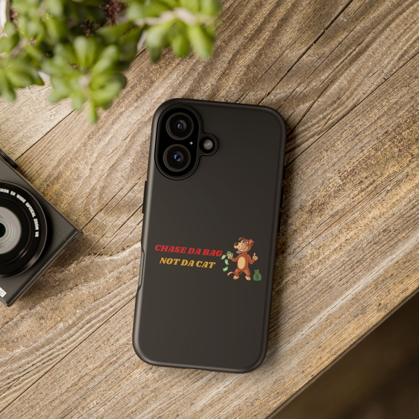 Chase Da Bag Phone Case - Tough Cases for Stylish Protection, Cute Accessories, Gift for Him/Her, Trendy Tech Decor, Fun Phone Accessories