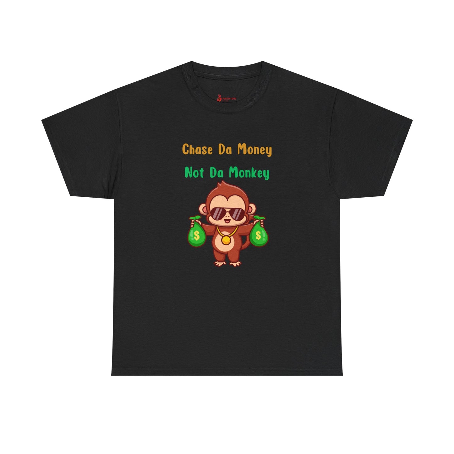 Chase Da Money Unisex Heavy Cotton Tee - Fun & Playful Graphic Shirt