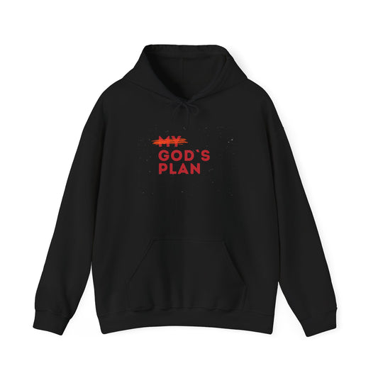My plan god plan . Inspirational Love Hoodie - Cozy Sweatshirt for Motivation, Unisex Gift, Valentine's Day, Self-Love Reminder, Everyday Wear