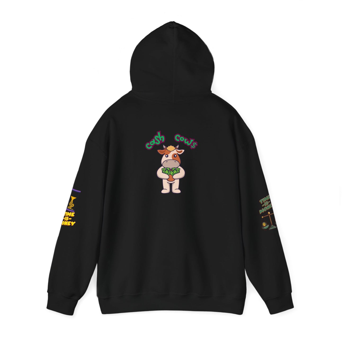 - 'Time is Money' Design hoodie