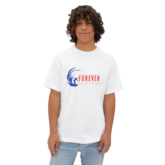 Forever god of the sea  Tee, Casual Summer Shirt, Beach Day Outfit, Unisex Tee for July 4th, Everyday Comfort Wear