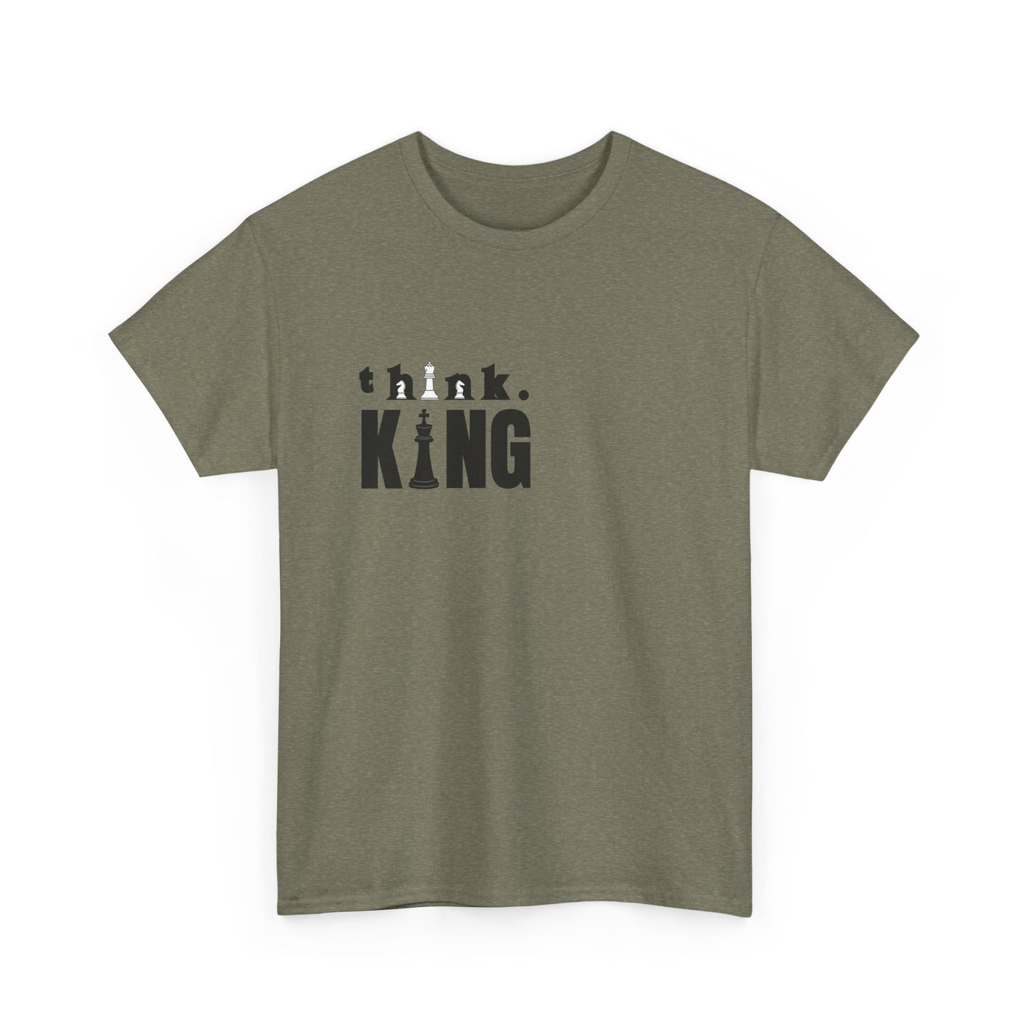 Think king Inspirational Faith & Empowerment Tee, Faith T-Shirt, Christian Apparel, Motivational Gift, Casual Wear, Youth Empowerment