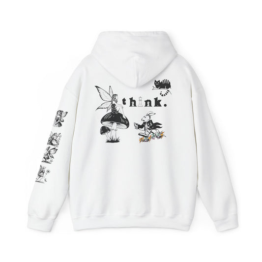 Fairy-Inspired Unisex Hoodie - Cozy Fantasy Sweatshirt, Gift for Dreamers, Magical Apparel for Festivals, Artsy Halloween Wear