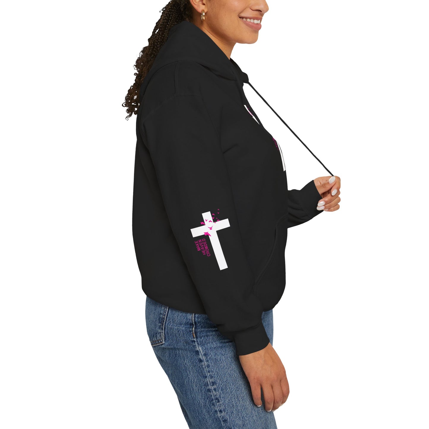 make heaven crowded hoodie