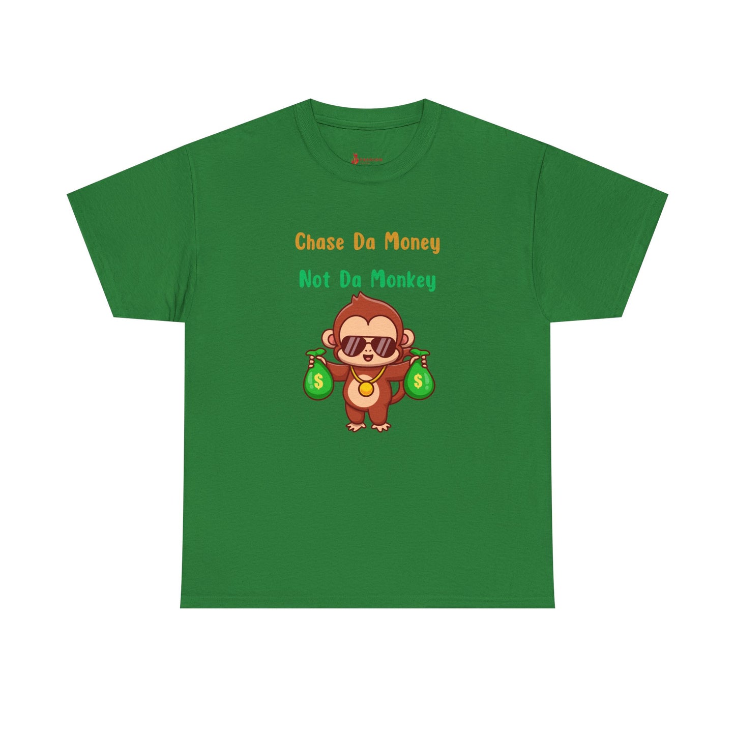 Chase Da Money Unisex Heavy Cotton Tee - Fun & Playful Graphic Shirt