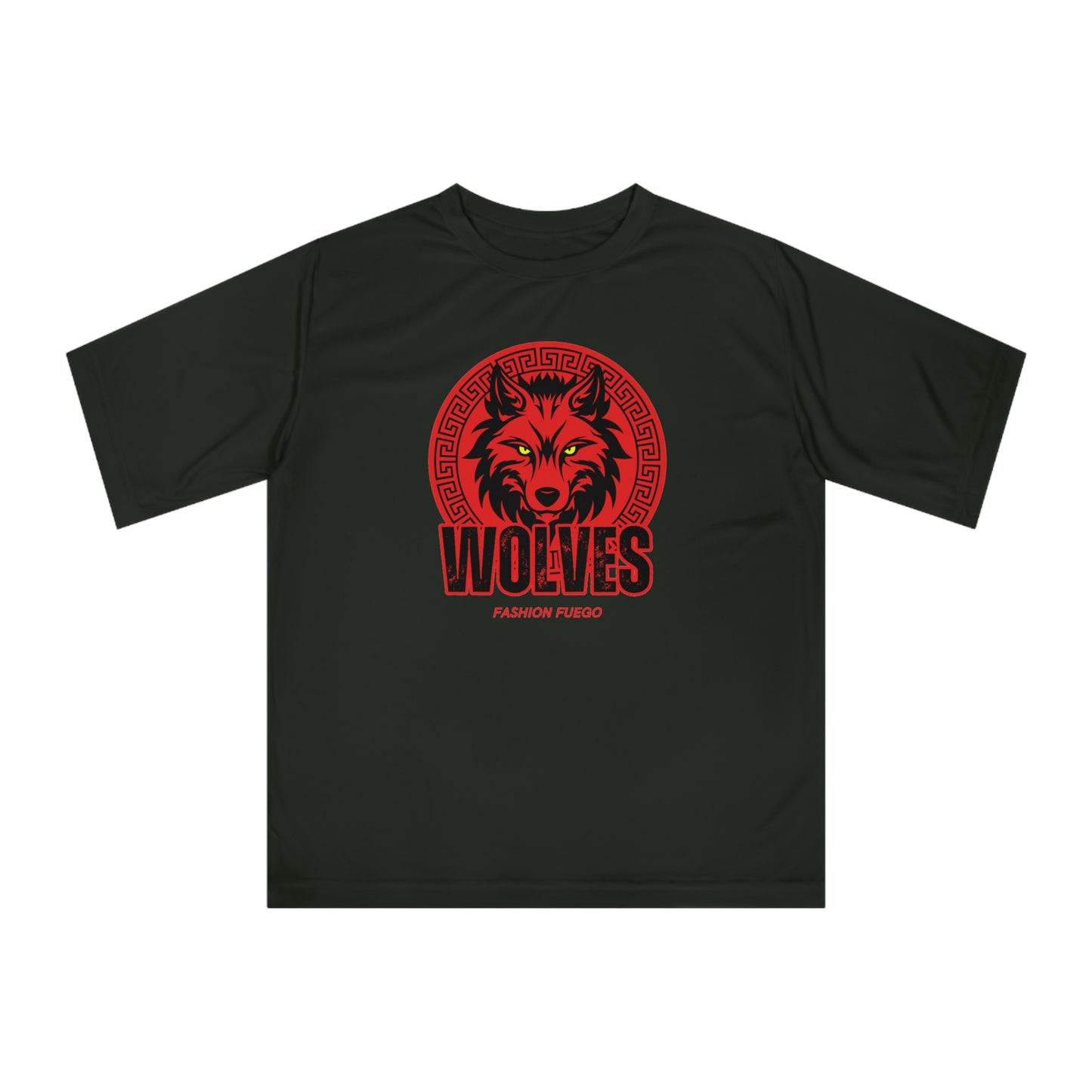 Wolves Red Emblem Performance T-Shirt