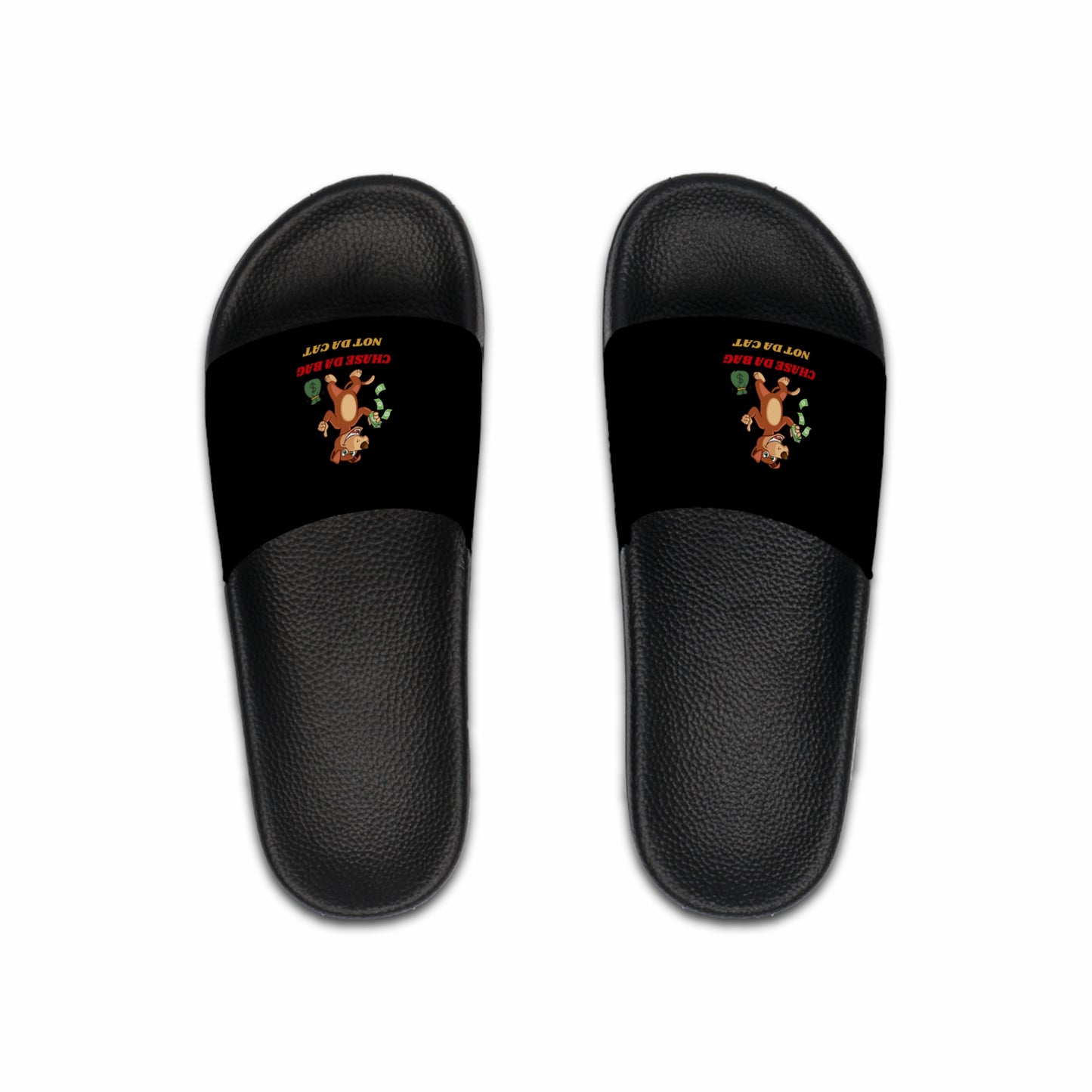 Chase da bag, not da cat Men's Slide Sandals