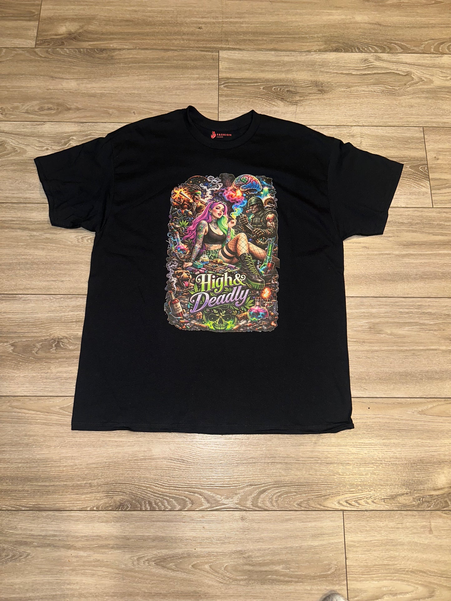 4/20Fuego High&Deadly Tee