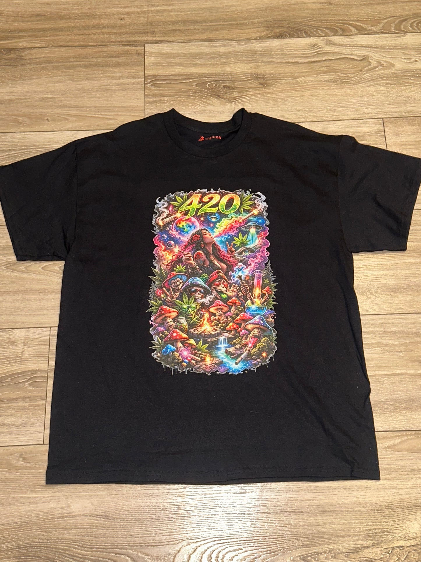 4/20Fuego  Adios World Tee